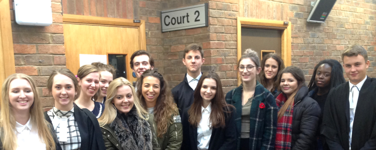 The law students who took part