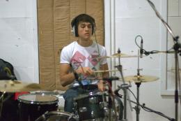 Imran Mair on drums