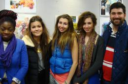 LtoR: Briginia Gyamfi, Ruby Tindall, Melissa Winder and Francesca Page with Hanno Niemand CM Photography