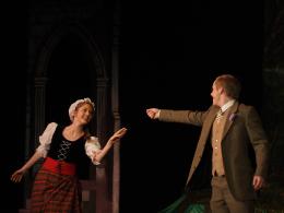 Amy Blumson (Fiona) and James Rowland (Jeff)