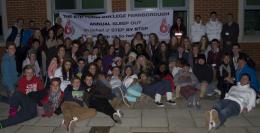 Sleep out group