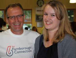 Simon Jarvis with Louise Ashwell