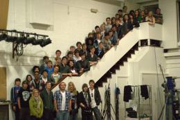 Musicians in the Abbey Road Studio