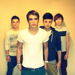 Josh Cuthbert with his group Union J