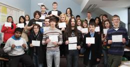Senoir Mathematics Challenge prize winners