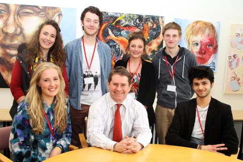 College welcomes Shadow Minister for Schools