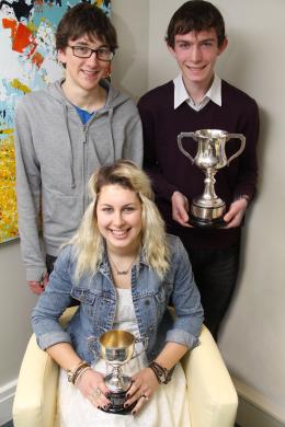 Ben Bywater, Sally Wood and Phillip Munn