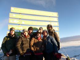 At the top - we made it!