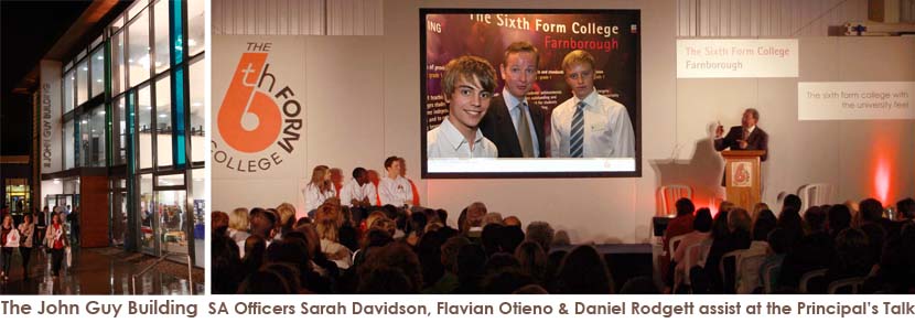 images from Open Evening