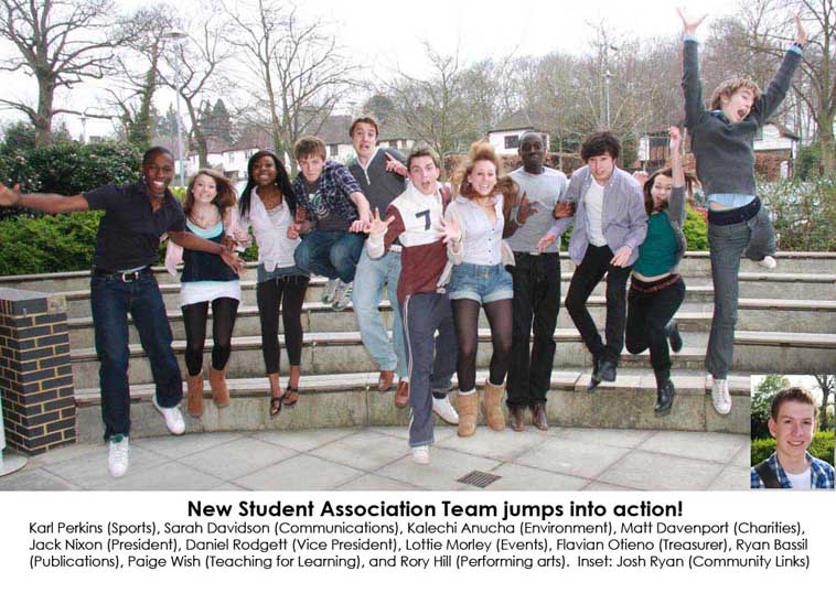 jumping into action