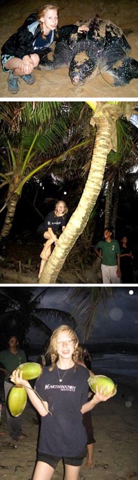 Bethan Ashley in Trinidad