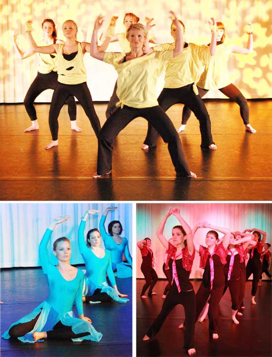 Photographs of the Dance Performance